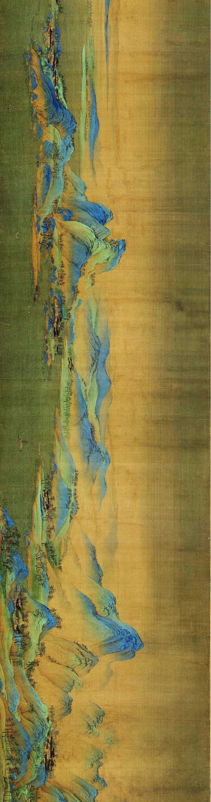 北宋天才画家王希孟《千里江山图》长卷