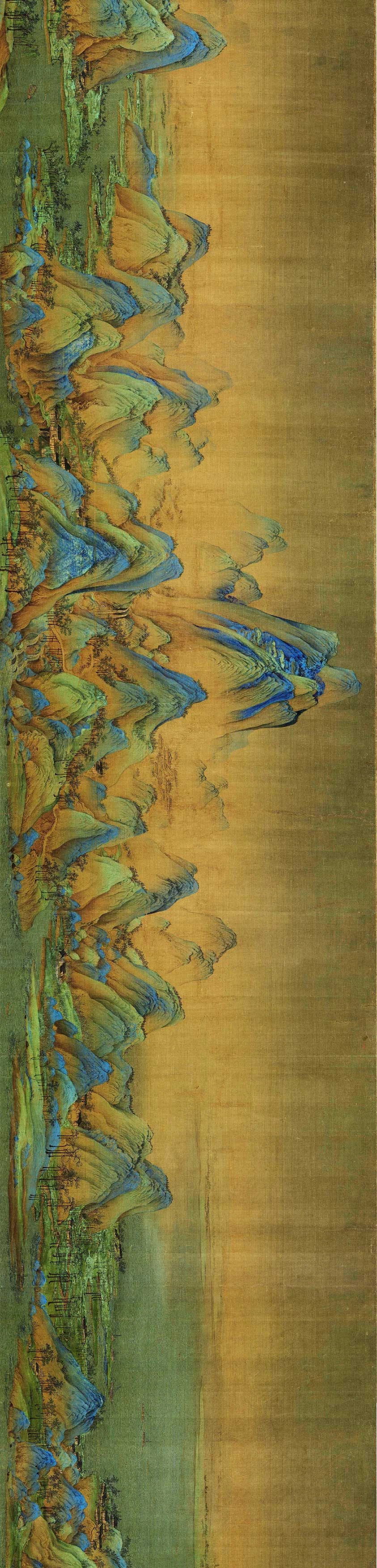 北宋天才画家王希孟《千里江山图》长卷
