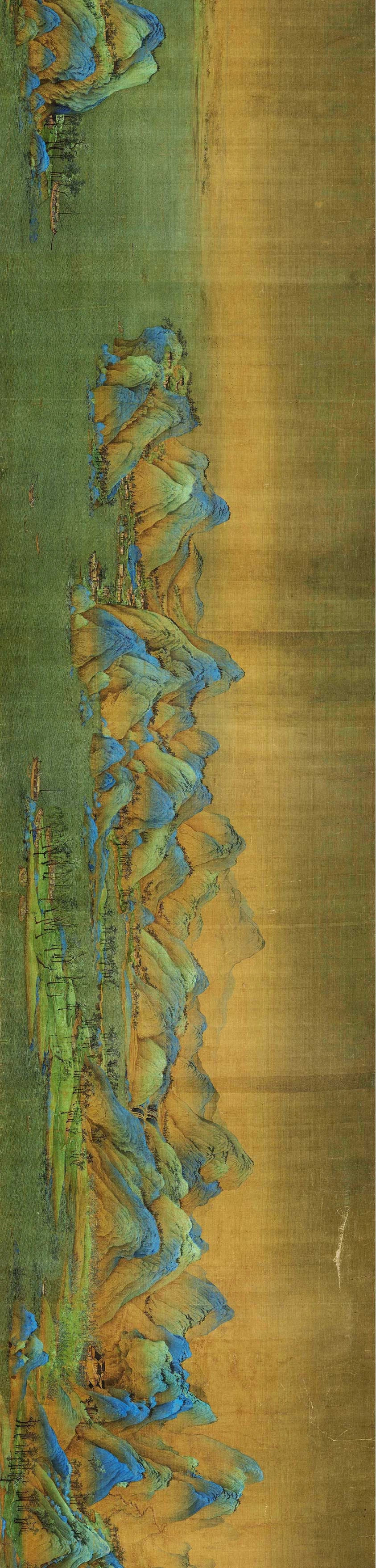 北宋天才画家王希孟《千里江山图》长卷