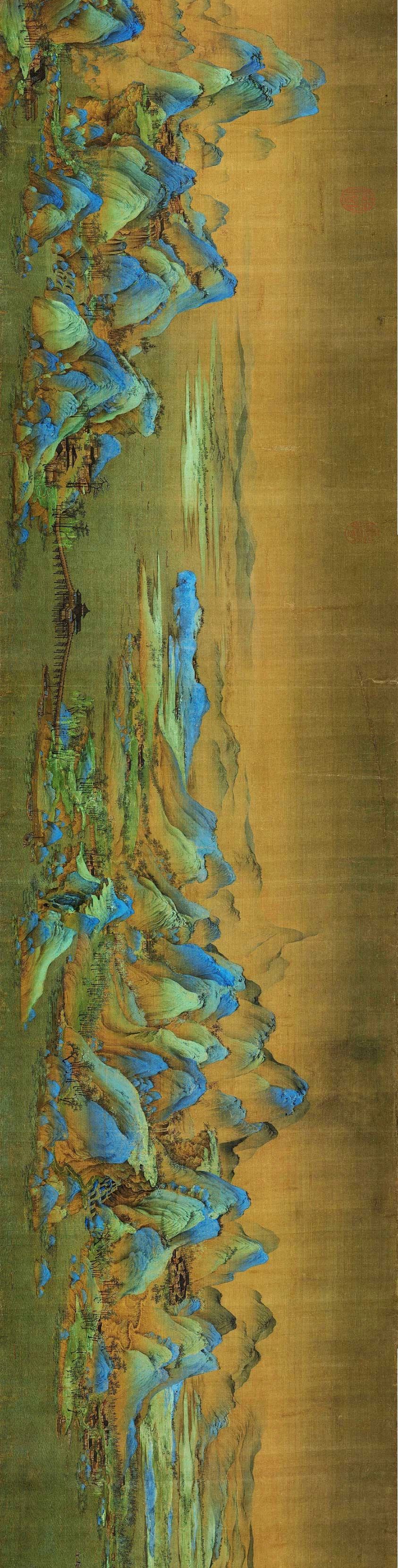 北宋天才画家王希孟《千里江山图》长卷